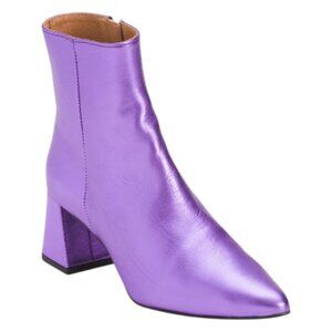 DWRS LABEL Made In Portugal Leather Heeled Booties
